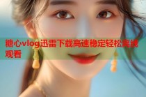 糖心vlog迅雷下载高速稳定轻松离线观看