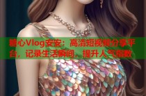 糖心Vlog安安：高清短视频分享平台，记录生活瞬间，提升人气指数
