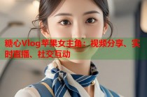 糖心Vlog苹果女主角：视频分享、实时直播、社交互动