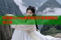 司语糖心vlog教你轻松打造高颜值生活记录