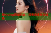 糖心vlog同城约会，探索真实社交体验
