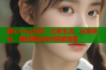 糖心vlog向然：记录生活，分享快乐，随时随地创作视频博客