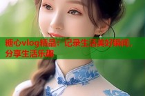 糖心vlog精品：记录生活美好瞬间，分享生活乐趣