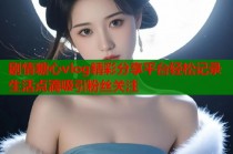 剧情糖心vlog精彩分享平台轻松记录生活点滴吸引粉丝关注