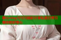 糖心vlog污污污精彩分享私密日常引爆你的好奇心