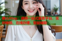 糖心Vlog：律师一站式服务平台，实时核验、在线办理、智能辅助