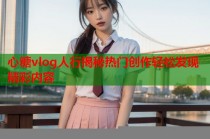 心糖vlog人行揭秘热门创作轻松发现精彩内容