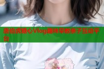 唐伯虎糖心Vlog趣味早教亲子互动平台