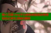 糖心百度vlog平台智能剪辑高效管理轻松记录生活精彩瞬间