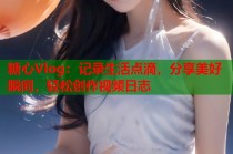 糖心Vlog：记录生活点滴，分享美好瞬间，轻松创作视频日志