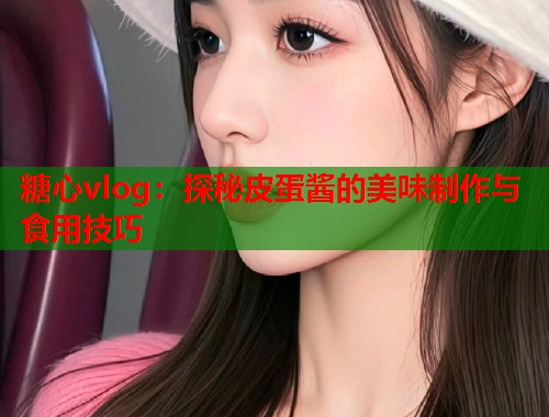 糖心vlog：探秘皮蛋酱的美味制作与食用技巧  第1张