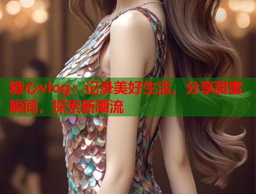 糖心vlog：记录美好生活，分享甜蜜瞬间，探索新潮流  第1张