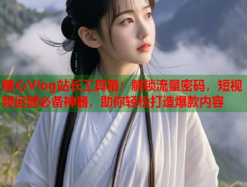 糖心Vlog站长工具箱：解锁流量密码，短视频运营必备神器，助你轻松打造爆款内容  第1张