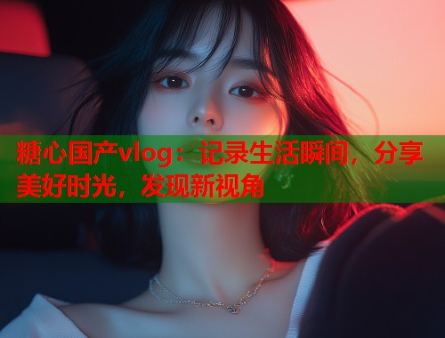 糖心国产vlog：记录生活瞬间，分享美好时光，发现新视角  第1张