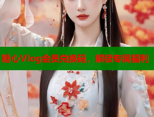 糖心Vlog会员兑换码，解锁专属福利  第1张