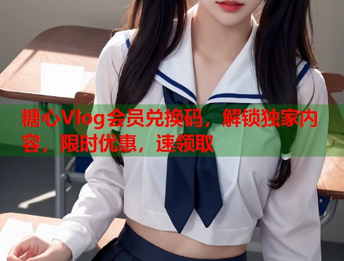 糖心Vlog会员兑换码，解锁独家内容，限时优惠，速领取  第2张
