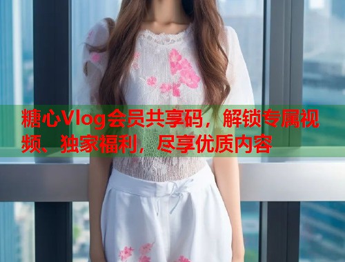 糖心Vlog会员共享码，解锁专属视频、独家福利，尽享优质内容  第1张