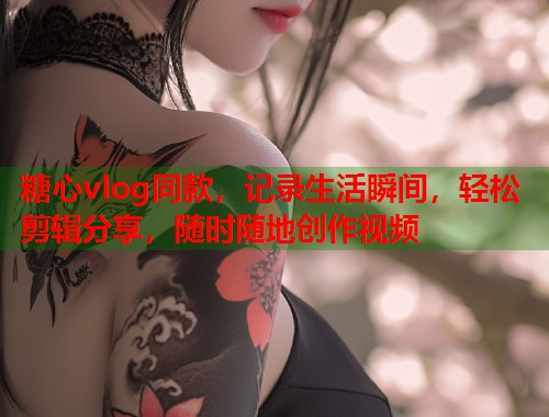 糖心vlog同款，记录生活瞬间，轻松剪辑分享，随时随地创作视频  第1张