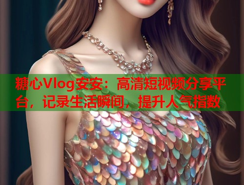 糖心Vlog安安：高清短视频分享平台，记录生活瞬间，提升人气指数  第1张