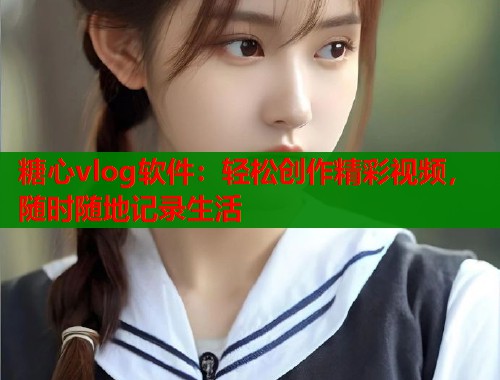 糖心vlog软件：轻松创作精彩视频，随时随地记录生活  第1张