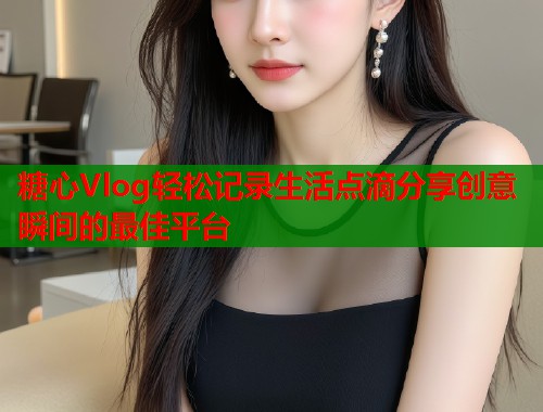 糖心Vlog轻松记录生活点滴分享创意瞬间的最佳平台  第1张