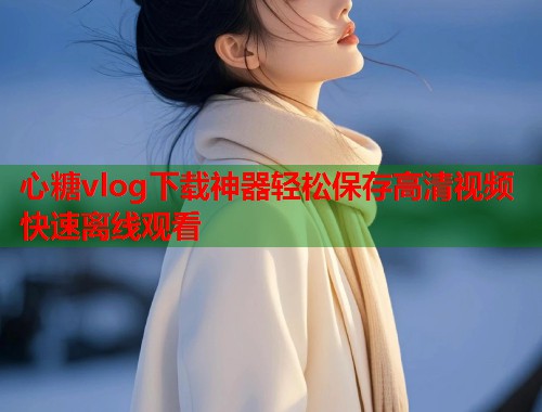 心糖vlog下载神器轻松保存高清视频快速离线观看  第1张