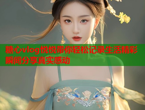 糖心vlog悦悦带你轻松记录生活精彩瞬间分享真实感动  第2张