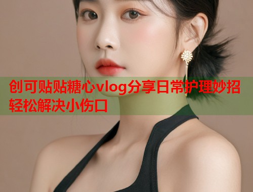 创可贴贴糖心vlog分享日常护理妙招轻松解决小伤口  第2张