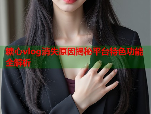 糖心vlog消失原因揭秘平台特色功能全解析  第1张