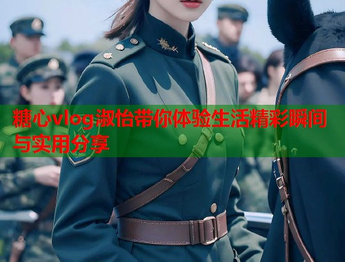 糖心vlog淑怡带你体验生活精彩瞬间与实用分享  第1张