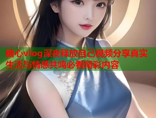 糖心vlog深夜释放自己视频分享真实生活与情感共鸣必看精彩内容  第1张