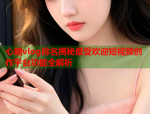 心糖vlog排名揭秘最受欢迎短视频创作平台功能全解析  第1张
