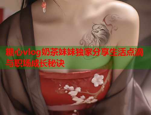 糖心vlog奶茶妹妹独家分享生活点滴与职场成长秘诀  第1张