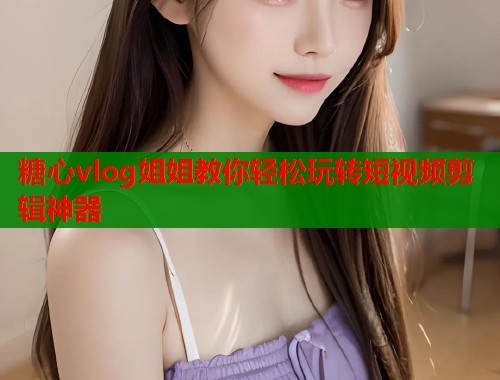 糖心vlog姐姐教你轻松玩转短视频剪辑神器  第2张