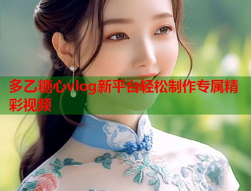 多乙糖心vlog新平台轻松制作专属精彩视频  第2张