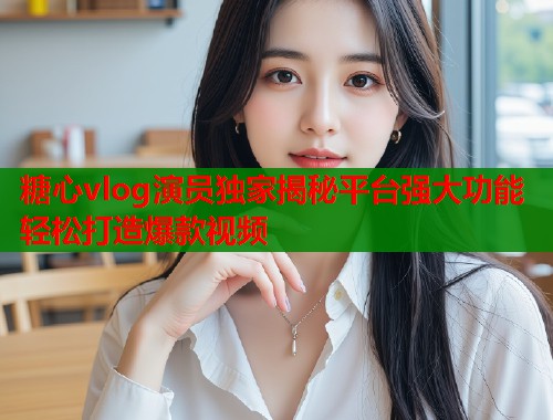糖心vlog演员独家揭秘平台强大功能轻松打造爆款视频  第2张