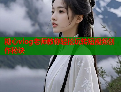 糖心vlog老师教你轻松玩转短视频创作秘诀  第1张