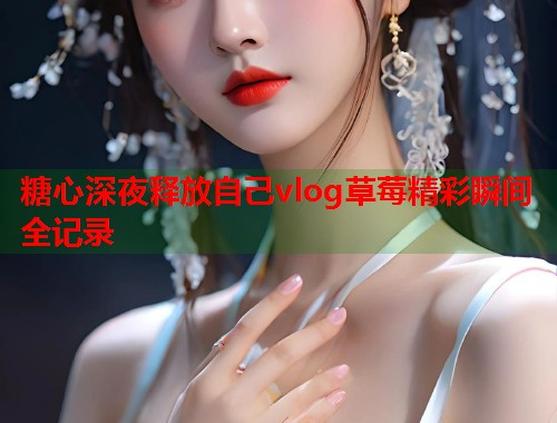 糖心深夜释放自己vlog草莓精彩瞬间全记录  第1张