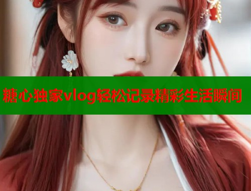 糖心独家vlog轻松记录精彩生活瞬间  第1张