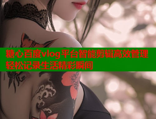 糖心百度vlog平台智能剪辑高效管理轻松记录生活精彩瞬间  第1张