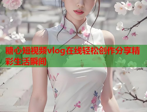 糖心短视频vlog在线轻松创作分享精彩生活瞬间  第1张
