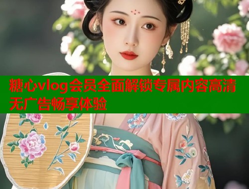 糖心vlog会员全面解锁专属内容高清无广告畅享体验  第1张
