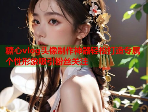 糖心vlog头像制作神器轻松打造专属个性形象吸引粉丝关注  第1张
