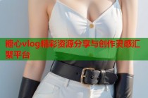 糖心vlog精彩资源分享与创作灵感汇聚平台
