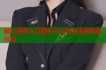糖心官网入口精彩vlog作品全新体验分享