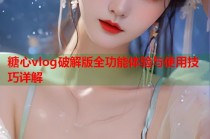 糖心vlog破解版全功能体验与使用技巧详解