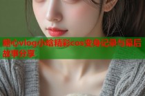 糖心vlog小晗精彩cos变身记录与幕后故事分享