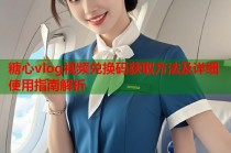 糖心vlog视频兑换码获取方法及详细使用指南解析