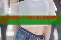 轻松移除糖心VLO印快速去除视频标记教程