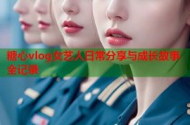 糖心vlog女艺人日常分享与成长故事全记录